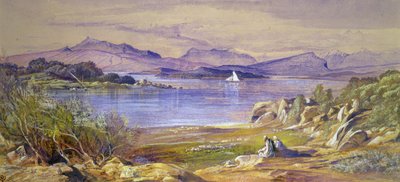 Porto Tre Scoglie, Albania, 1862 by Edward Lear